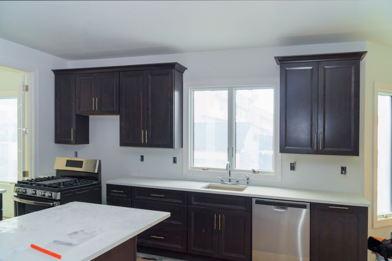 Built In Cabinetry Staining in Dayton, OH